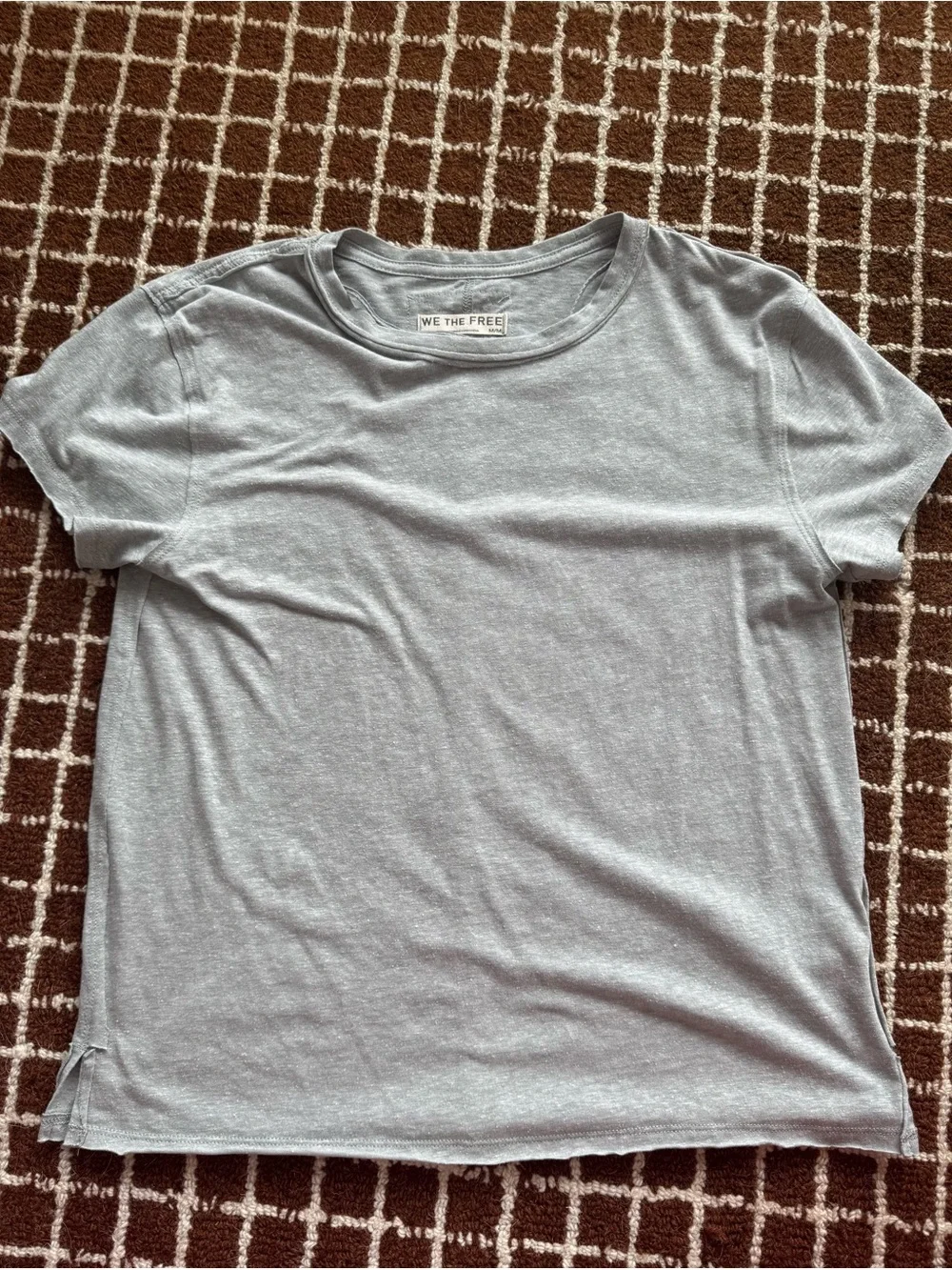 We The Free by Free People Nova Tee Heather Grey M